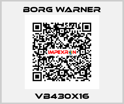 VB430X16 Borg Warner