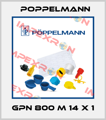 GPN 800 M 14 X 1 Poppelmann