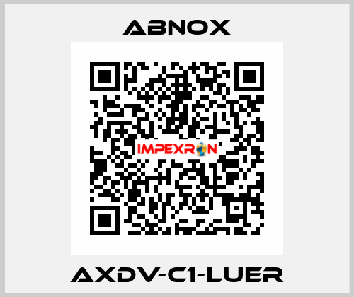 AXDV-C1-LUER ABNOX