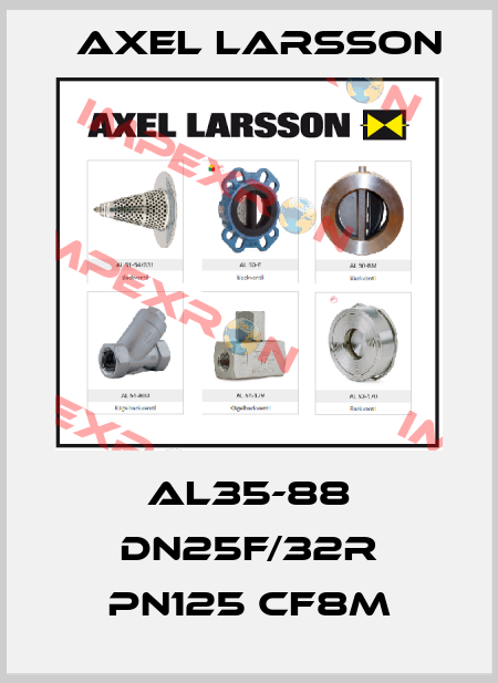 AL35-88 DN25F/32R PN125 CF8M AXEL LARSSON