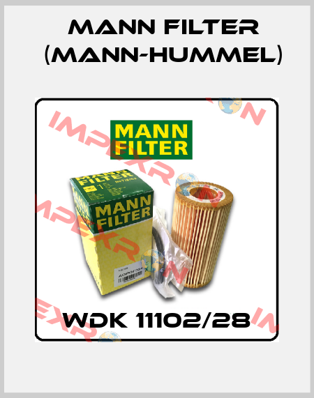 WDK 11102/28 Mann Filter (Mann-Hummel)