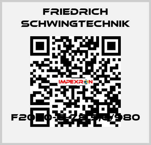 F2000-6-7,8 5,6/980 Friedrich Schwingtechnik