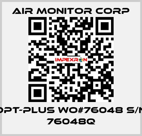 DPT-plus WO#76048 S/N 76048Q AIR MONITOR CORP