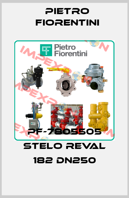 PF-7805505 STELO REVAL 182 DN250 Pietro Fiorentini