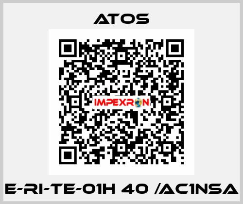 E-RI-TE-01H 40 /AC1NSA Atos