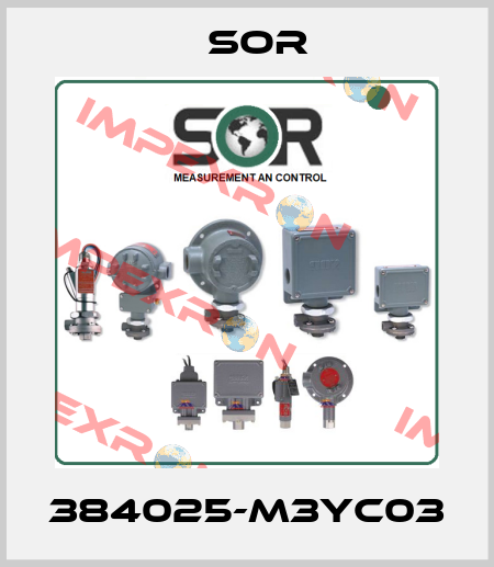 384025-M3YC03 Sor