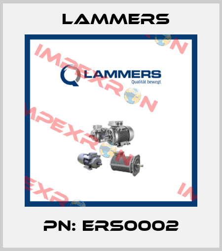 Pn: ERS0002 Lammers