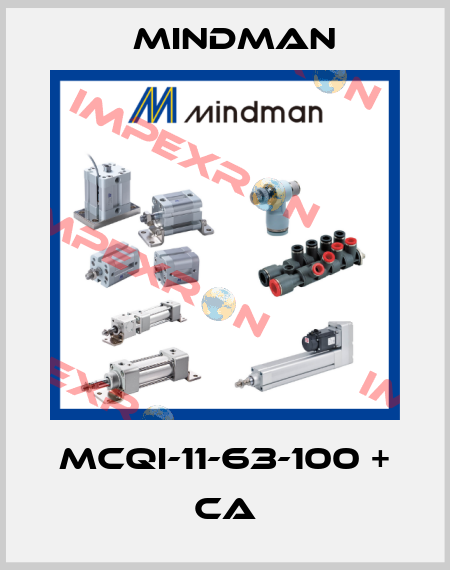MCQI-11-63-100 + CA Mindman