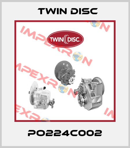 PO224C002 Twin Disc