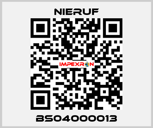 BS04000013 NIERUF