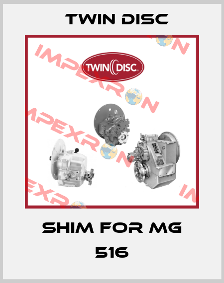 SHIM for MG 516 Twin Disc