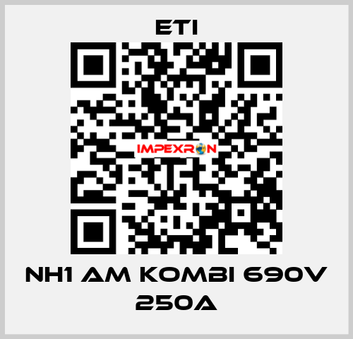 NH1 aM KOMBI 690V 250A Eti