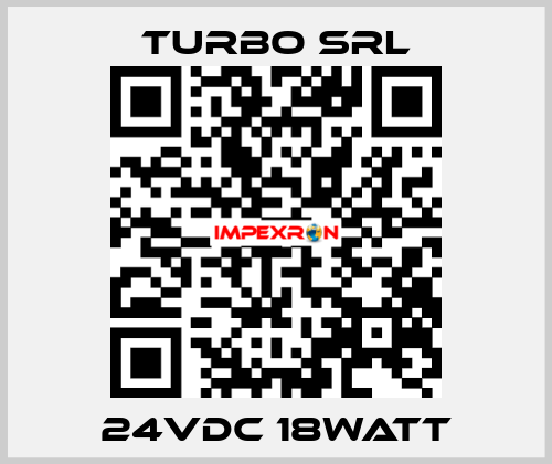 24VDC 18WATT Turbo SRL