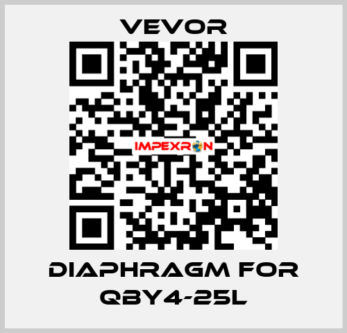 diaphragm for QBY4-25L VEVOR