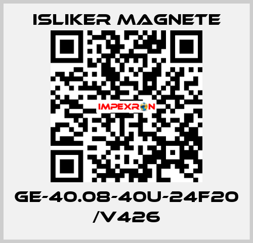 GE-40.08-40U-24F20 /V426 ISLIKER MAGNETE