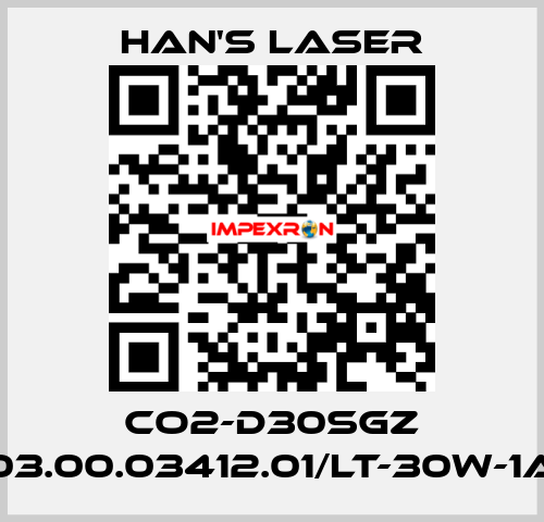 CO2-D30SGZ 03.00.03412.01/LT-30W-1A Han's Laser