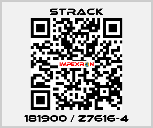 181900 / Z7616-4 Strack