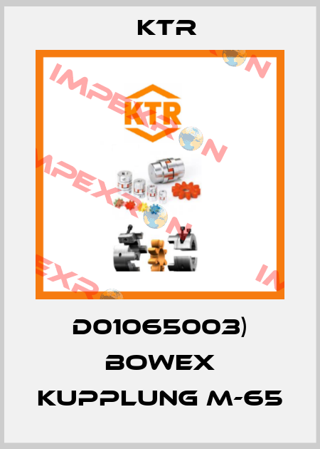 D01065003) BOWEX Kupplung M-65 KTR