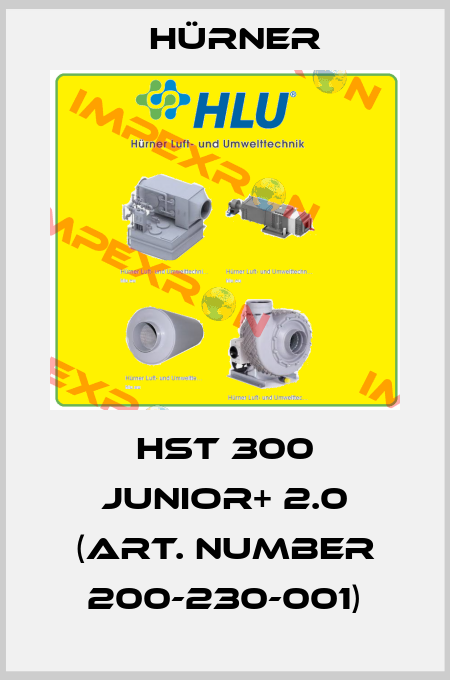 HST 300 Junior+ 2.0 (art. number 200-230-001) HÜRNER