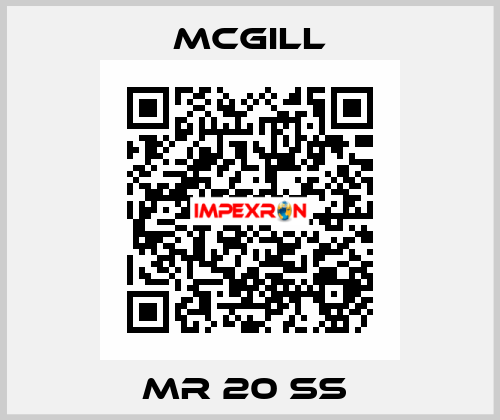 MR 20 SS  McGill