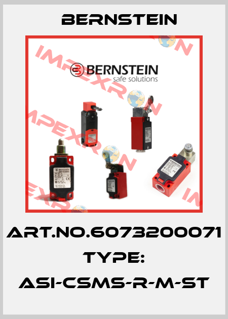 Art.No.6073200071 Type: ASI-CSMS-R-M-ST Bernstein