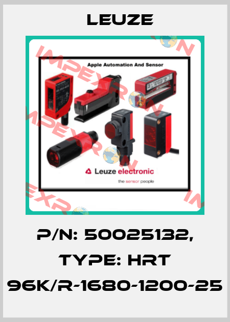 P/N: 50025132, Type: HRT 96K/R-1680-1200-25 Leuze