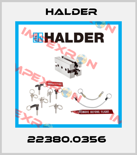22380.0356  Halder