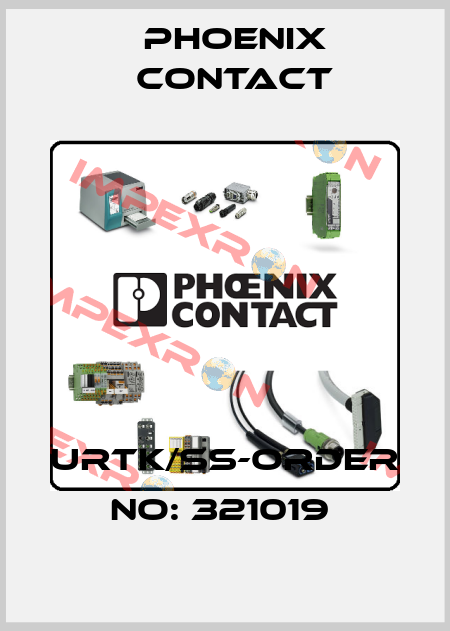 URTK/SS-ORDER NO: 321019  Phoenix Contact