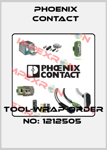 TOOL-WRAP-ORDER NO: 1212505  Phoenix Contact