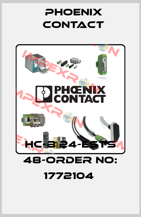 HC-B 24-ESTS 48-ORDER NO: 1772104  Phoenix Contact