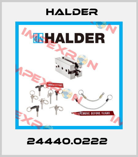 24440.0222  Halder
