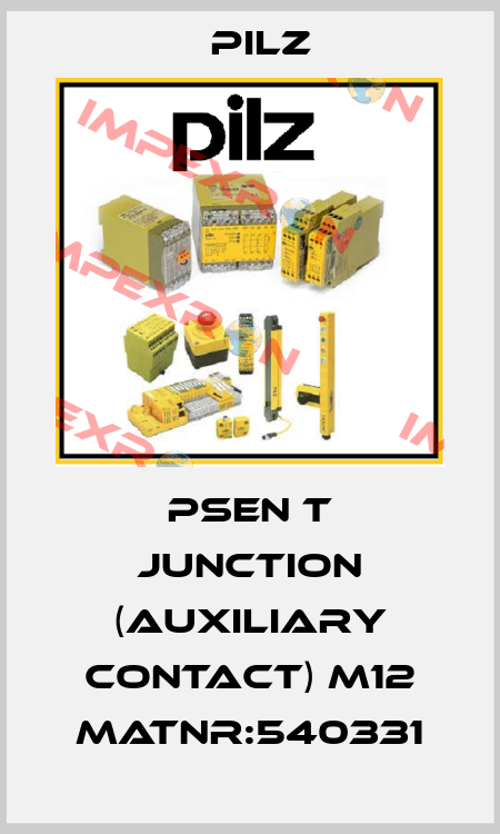 PSEN T junction (auxiliary contact) M12 MatNr:540331 Pilz