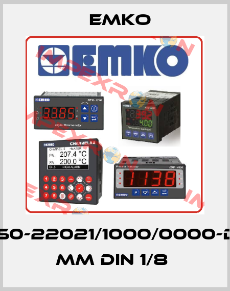 ESM-4950-22021/1000/0000-D:96x48 mm DIN 1/8  EMKO
