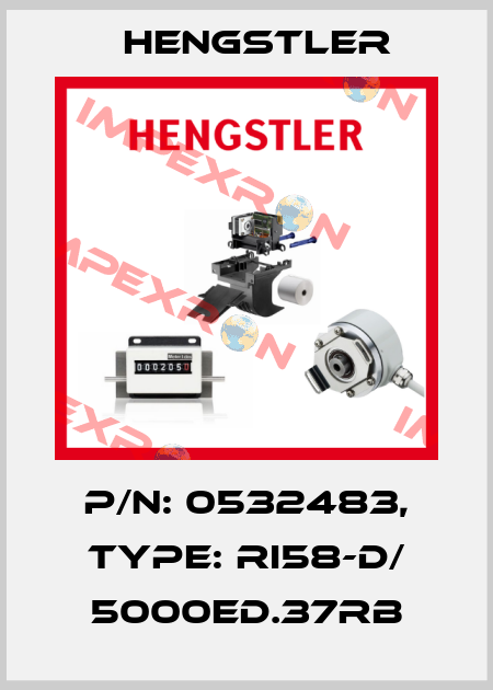 p/n: 0532483, Type: RI58-D/ 5000ED.37RB Hengstler