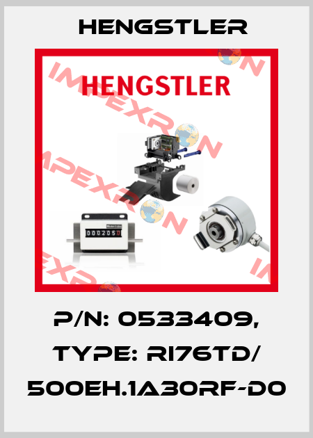 p/n: 0533409, Type: RI76TD/ 500EH.1A30RF-D0 Hengstler
