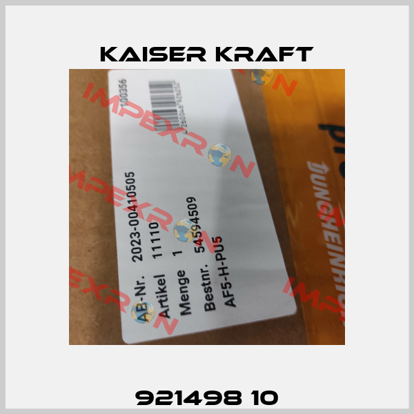 921498 10 Kaiser Kraft