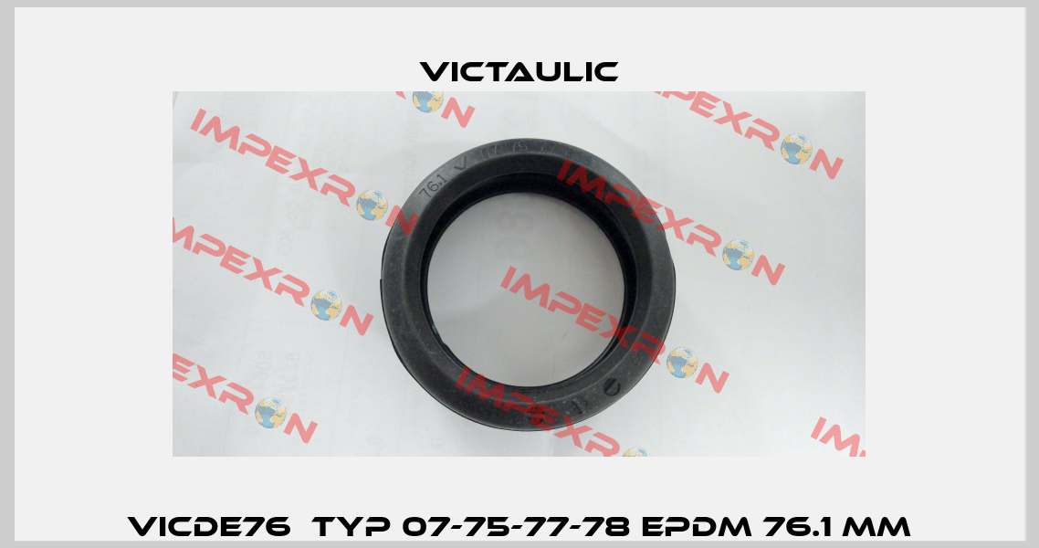 VICDE76  Typ 07-75-77-78 EPDM 76.1 mm Victaulic