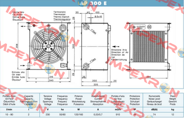 AP/APL 300 E 12/24V Sesino