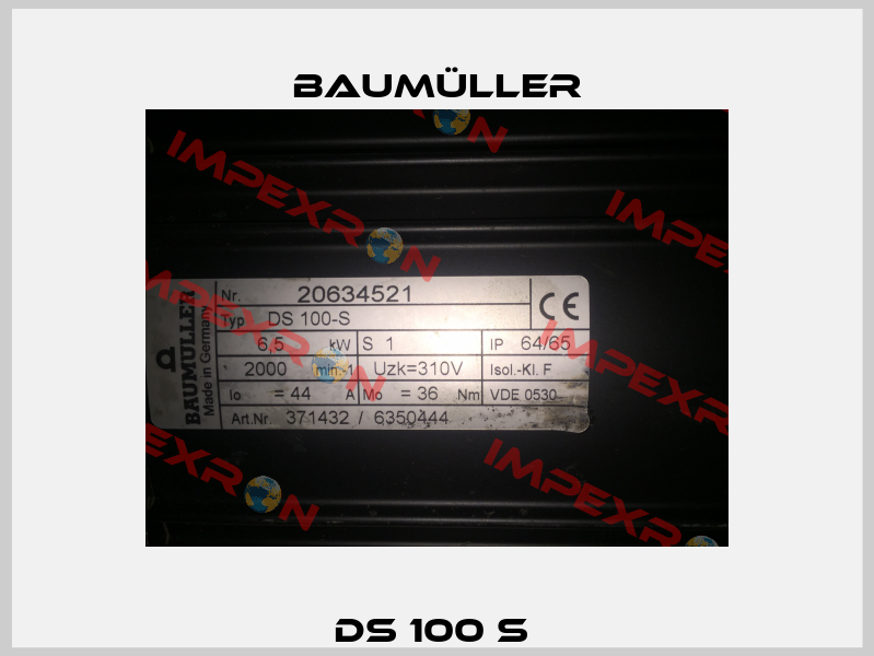 DS 100 S  Baumüller