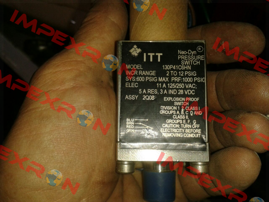 130P41C6HN ITT NEO DYN