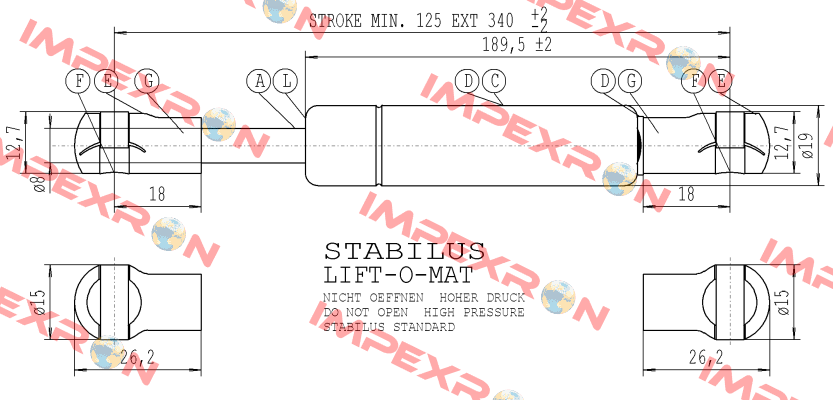 101851/450N Stabilus