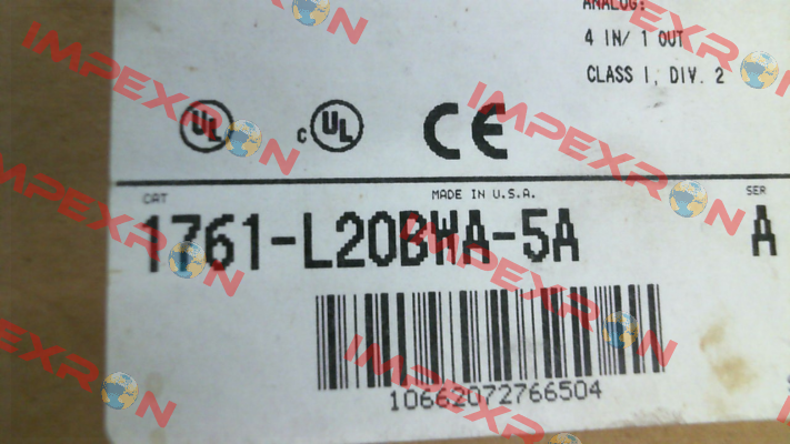 1761-L20BWA-5A Allen Bradley (Rockwell)