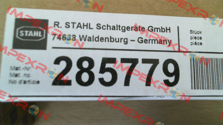 285779 (8290/3-M32) Stahl