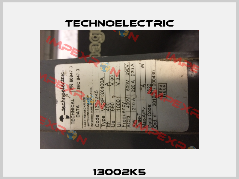 13002K5 Technoelectric