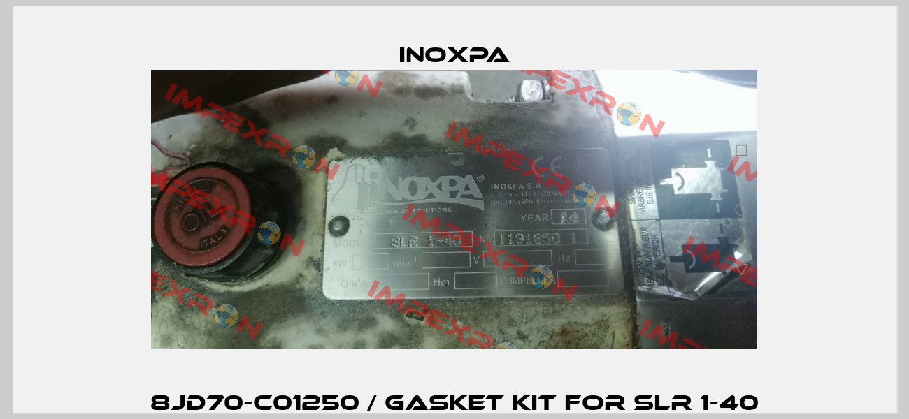 8JD70-C01250 / GASKET KIT for SLR 1-40 Inoxpa