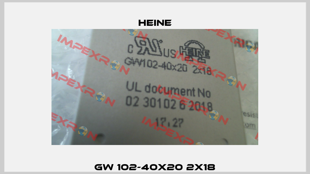GW 102-40x20 2x18 HEINE