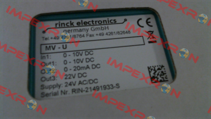 MV-U Rinck Electronic