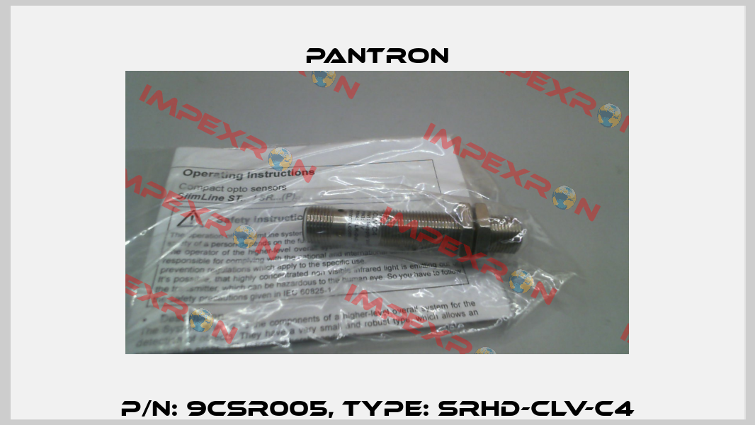 p/n: 9CSR005, Type: SRHD-CLV-C4 Pantron