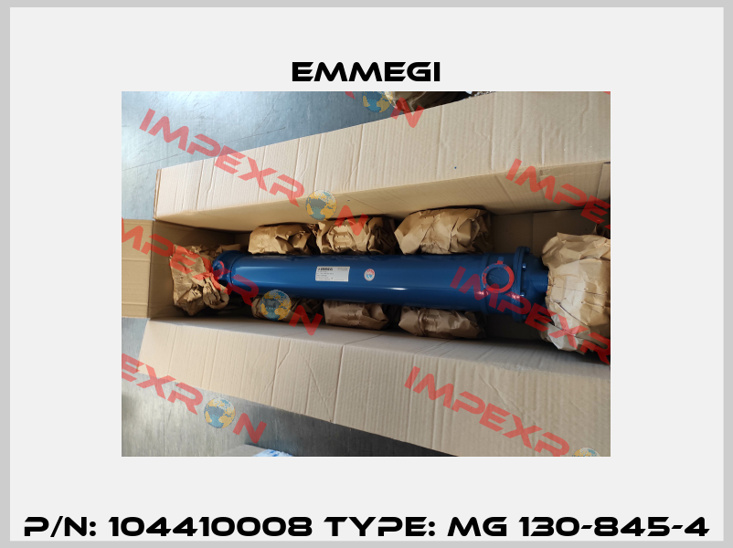 P/N: 104410008 Type: MG 130-845-4 Emmegi
