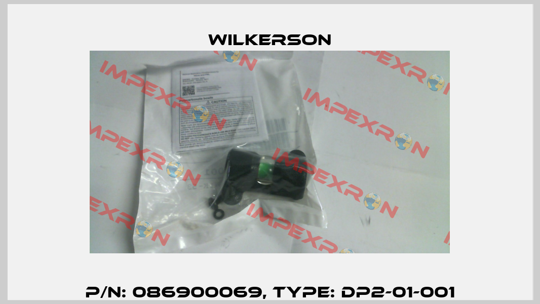 P/N: 086900069, Type: DP2-01-001 Wilkerson